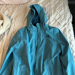 The north face rain jacket